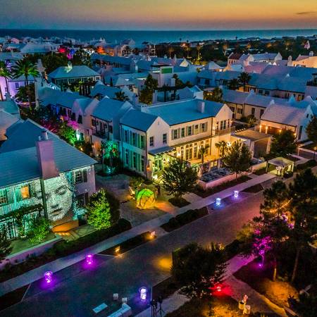 Digital Graffiti, 30A digital art festival, Alys Beach, Florida