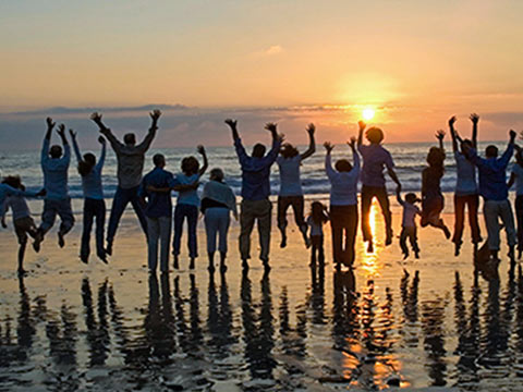 Family Reunion at the Beach